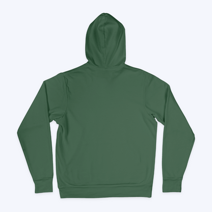 Plain Bottle Green Unisex Hoodie