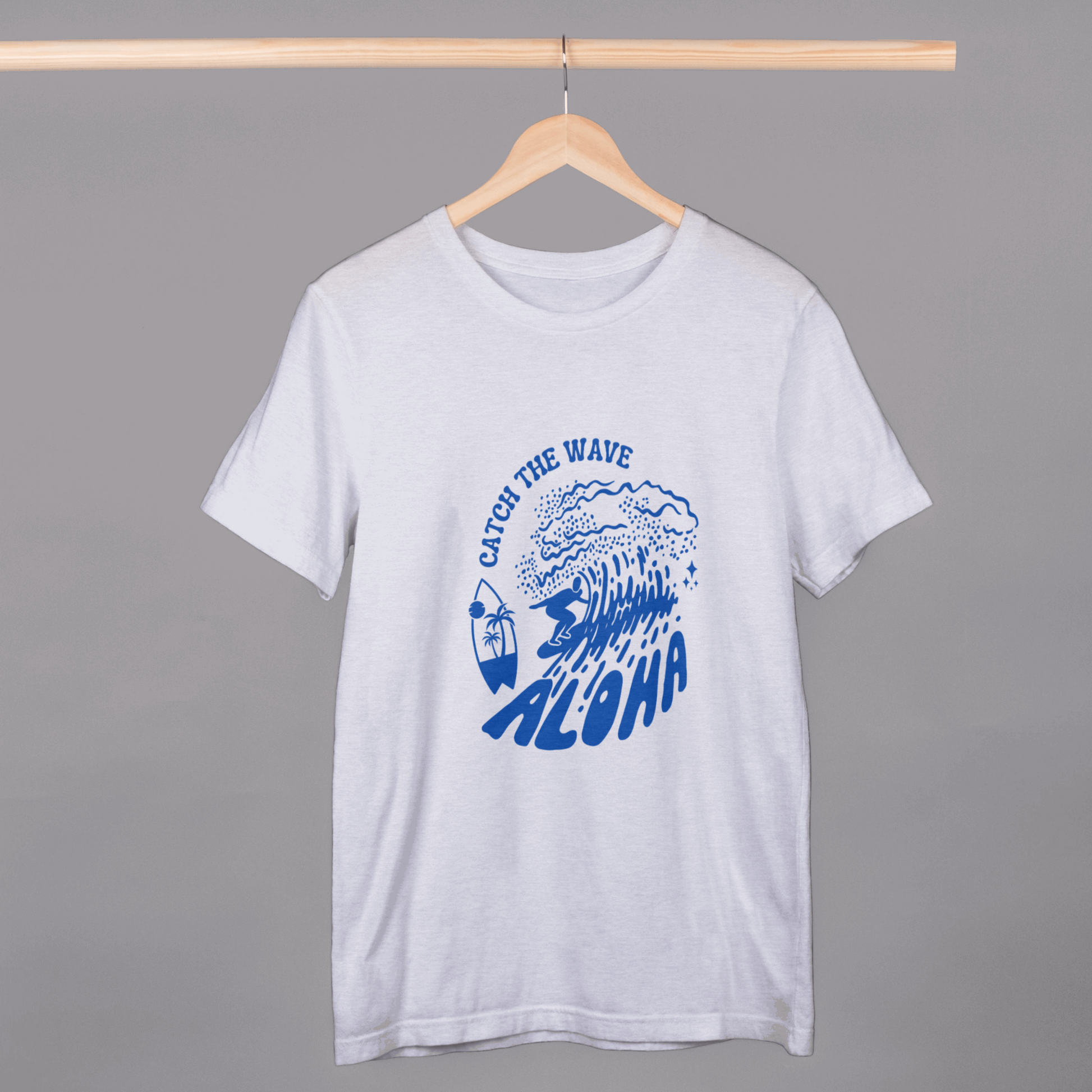 Aloha - Catch The Wave Half Sleeves T-Shirt