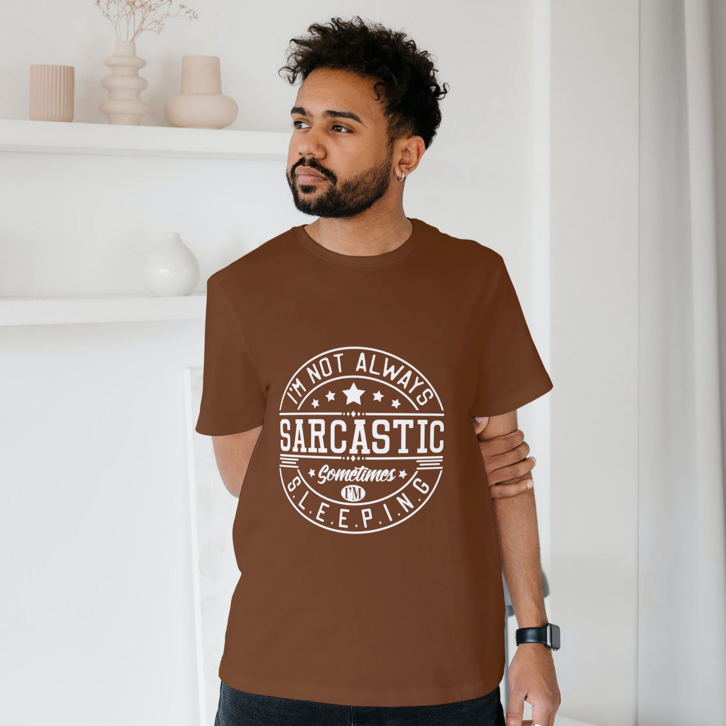 I'm Not Always Sarcastic Sometimes I'm Sleeping Half Sleeves T-Shirt