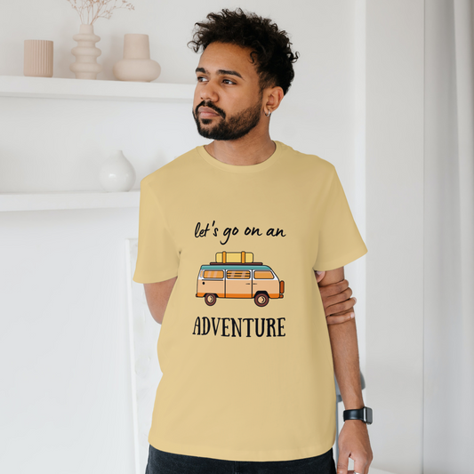 Let's Go On Adventure Half Sleeves T-Shirt