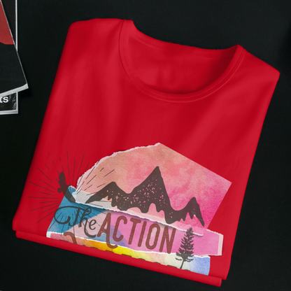 The Action Expresses Priorities Half Sleeves T-Shirt