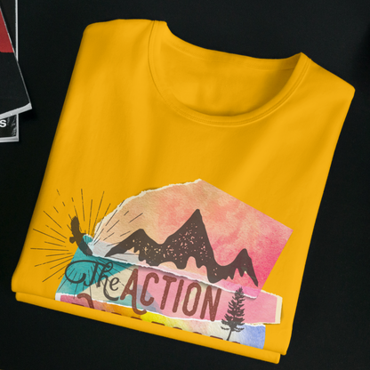 The Action Expresses Priorities Half Sleeves T-Shirt