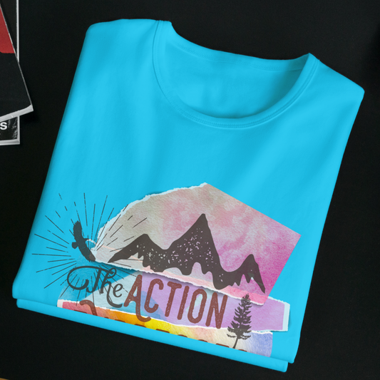 The Action Expresses Priorities Half Sleeves T-Shirt