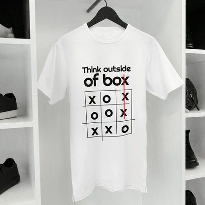 Think Out of Box Half Sleeves T-Shirt