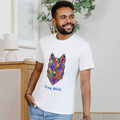 Stay Wild Half Sleeves T-Shirt