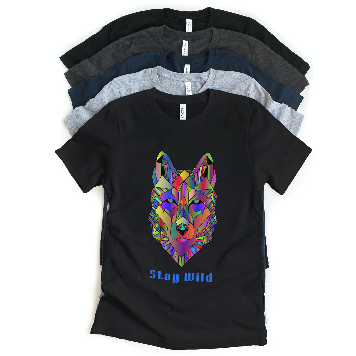 Stay Wild Half Sleeves T-Shirt