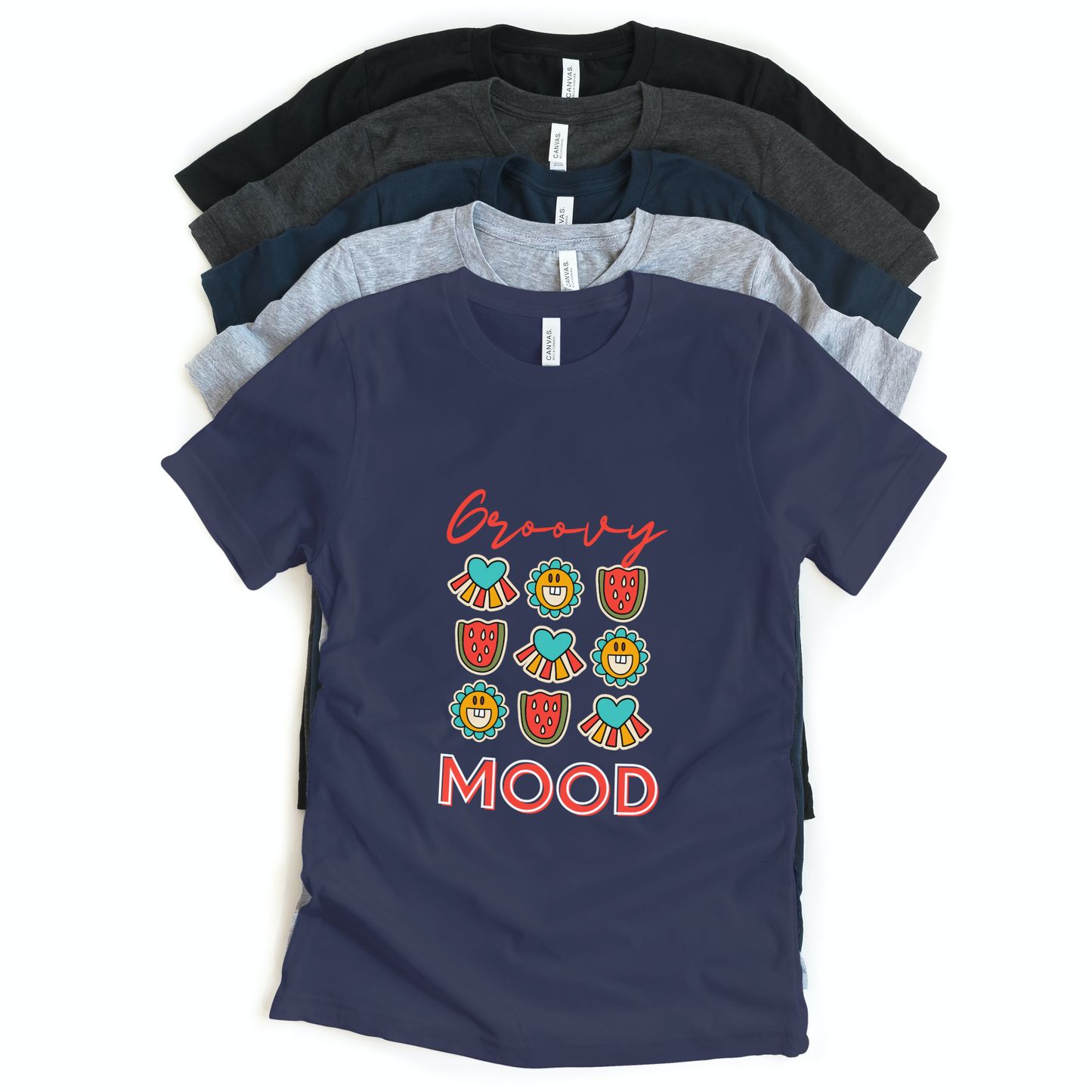 Groovy Mood Half Sleeves T-Shirt