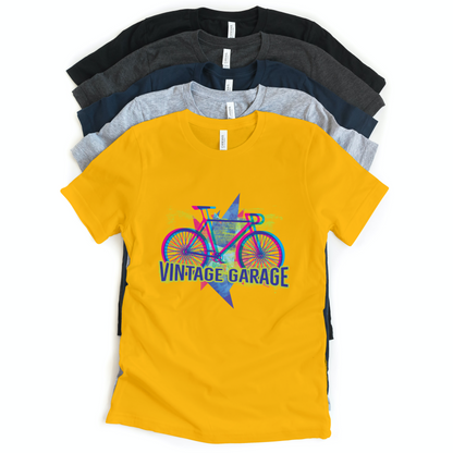 Vintage Garage Half Sleeves T-Shirt