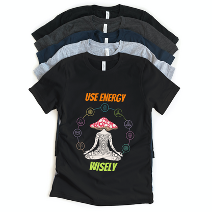 Use Energy Wisely Half Sleeves T-Shirt