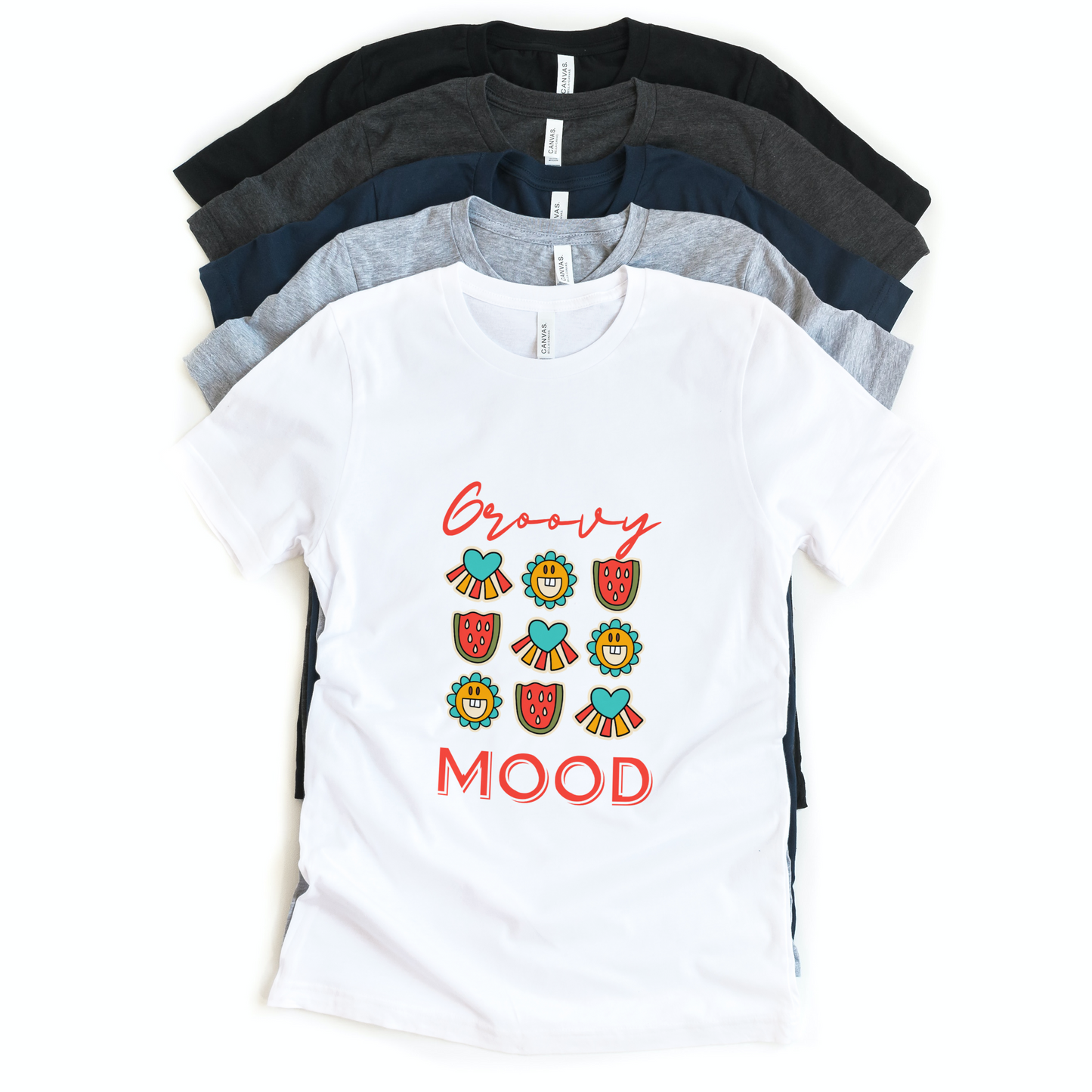 Groovy Mood Half Sleeves T-Shirt