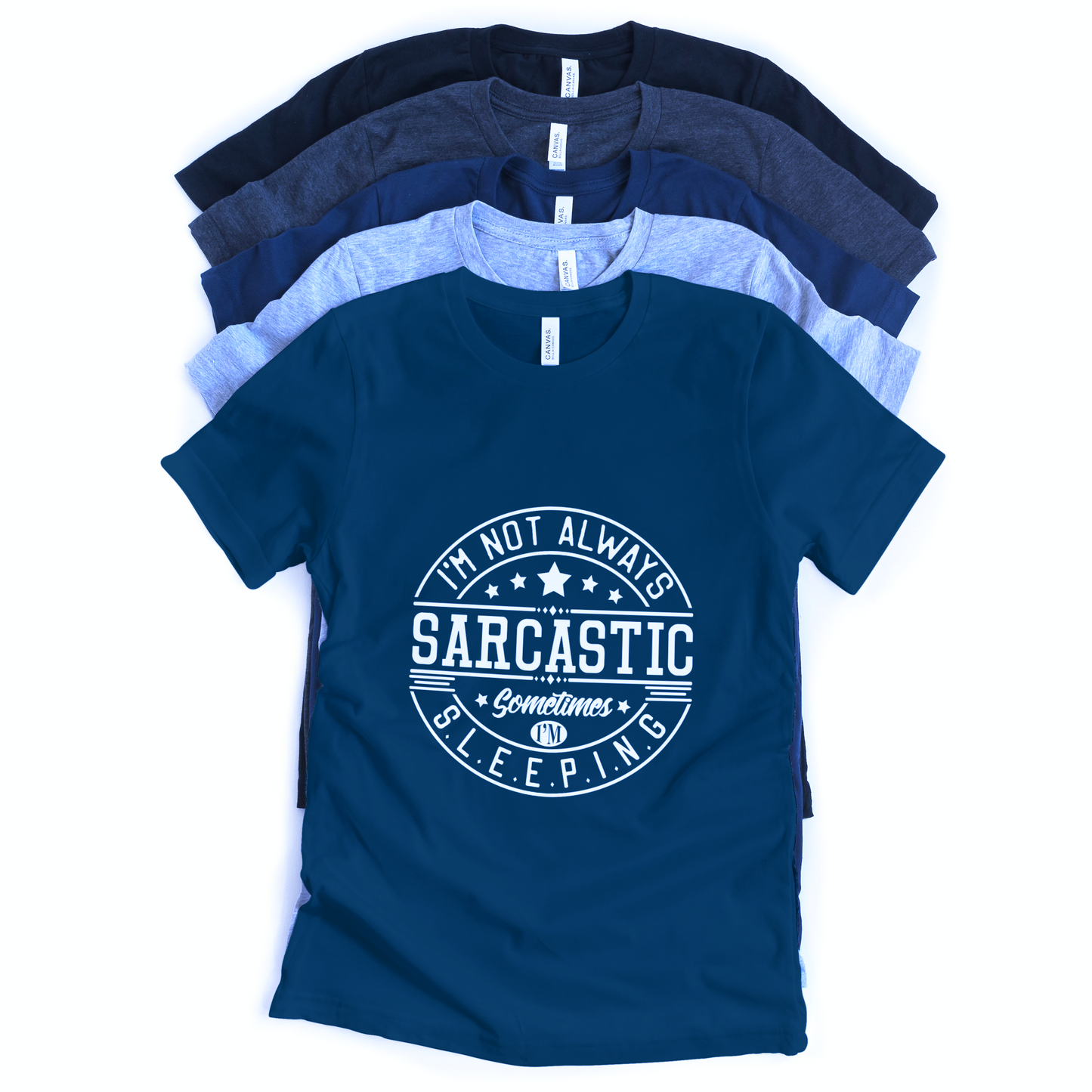 I'm Not Always Sarcastic Sometimes I'm Sleeping Half Sleeves T-Shirt