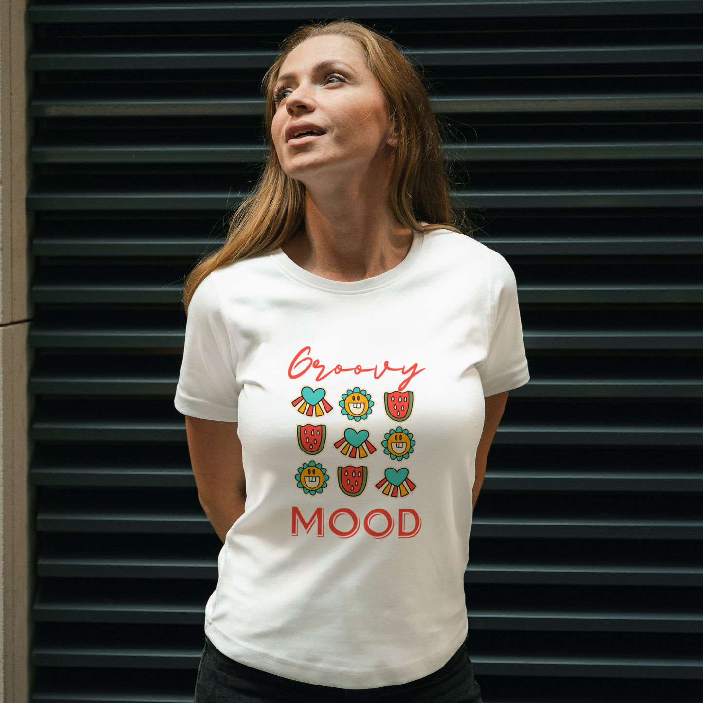 Groovy Mood Half Sleeves T-Shirt