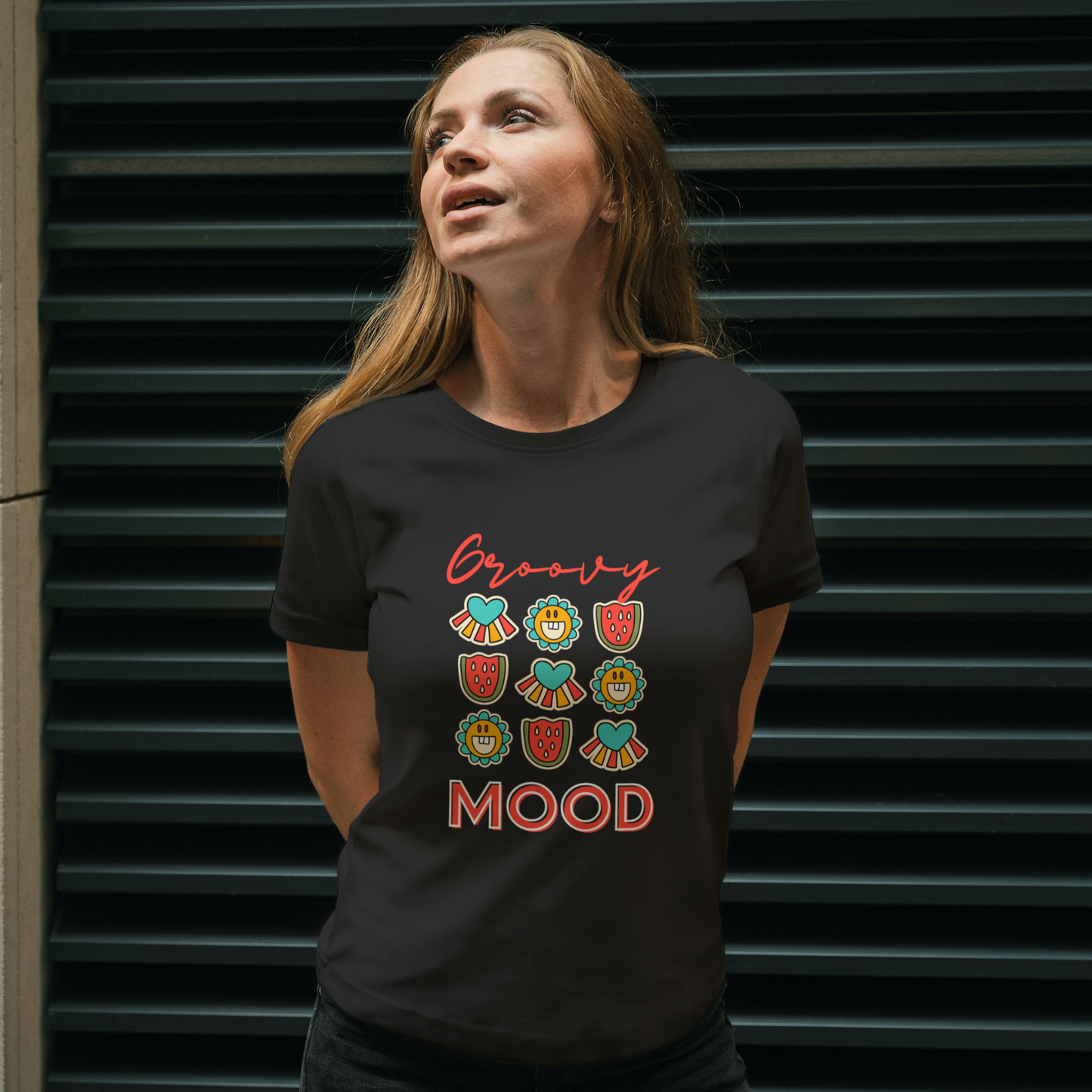 Groovy Mood Half Sleeves T-Shirt