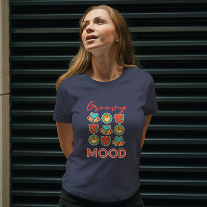 Groovy Mood Half Sleeves T-Shirt