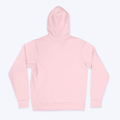 Plain Light Pink Unisex Hoodie