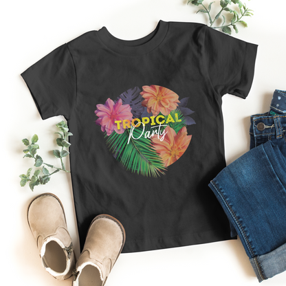 Tropical Party Half Sleeves T-Shirt