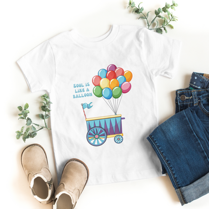 Soul Is Like A Balloon Crop Top