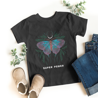 Super Power Butterfly Crop Top