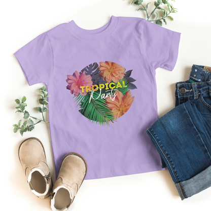 Tropical Party Half Sleeves T-Shirt