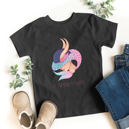 Zodiac Capricorn Half Sleeves T-Shirt