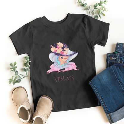 Zodiac Virgo Half Sleeves T-Shirt