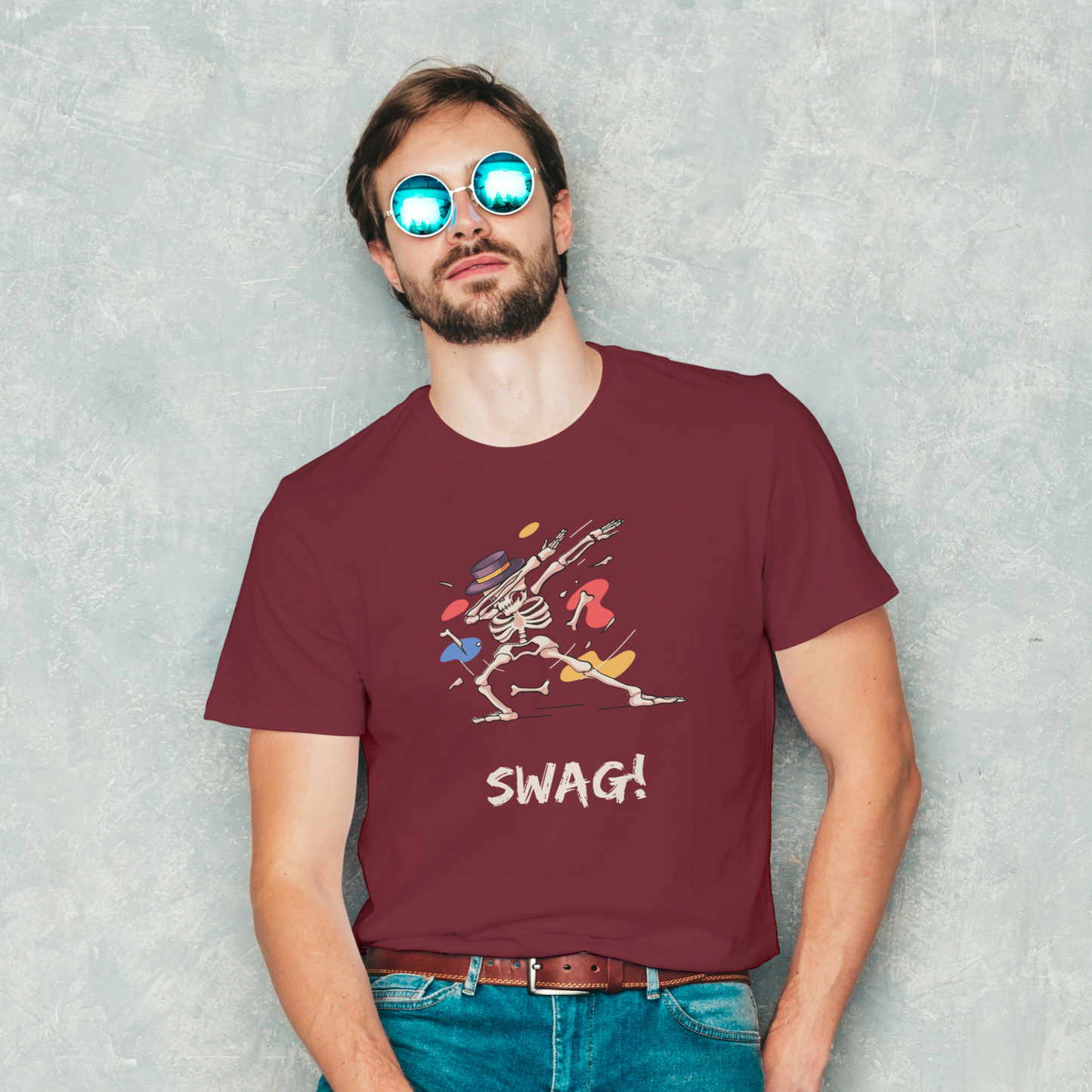 Swag Half Sleeves T-Shirt