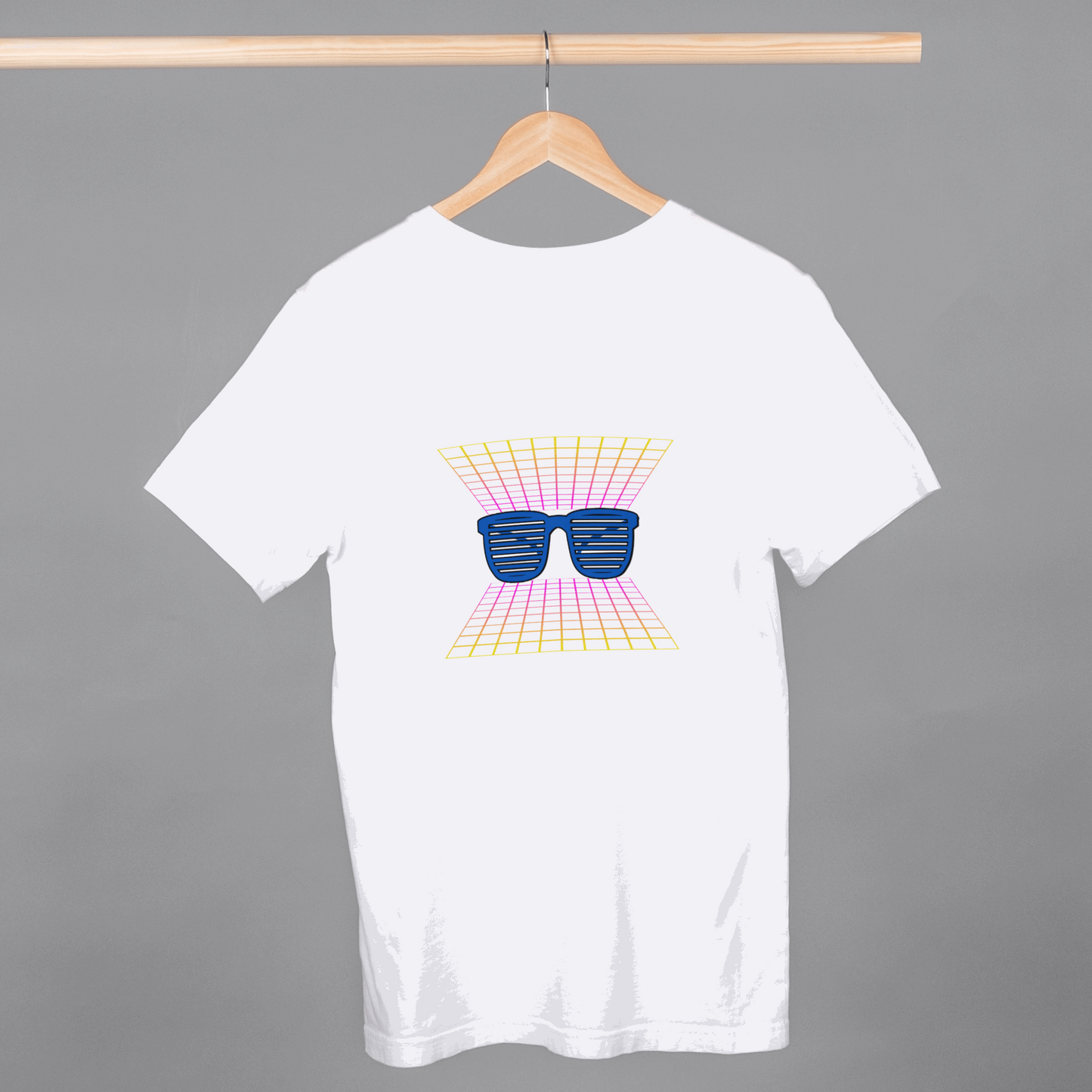 Colorful Eyes & Goggles Front & Back Printed Half Sleeves T-Shirt