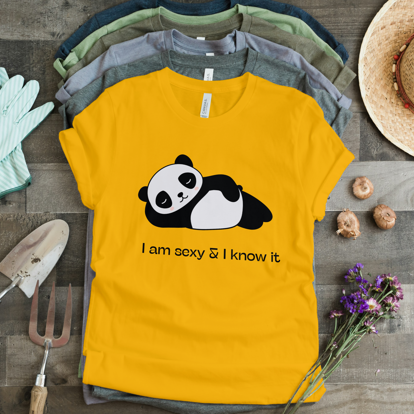 I Am Sexy & I Know It Half Sleeves T-Shirt