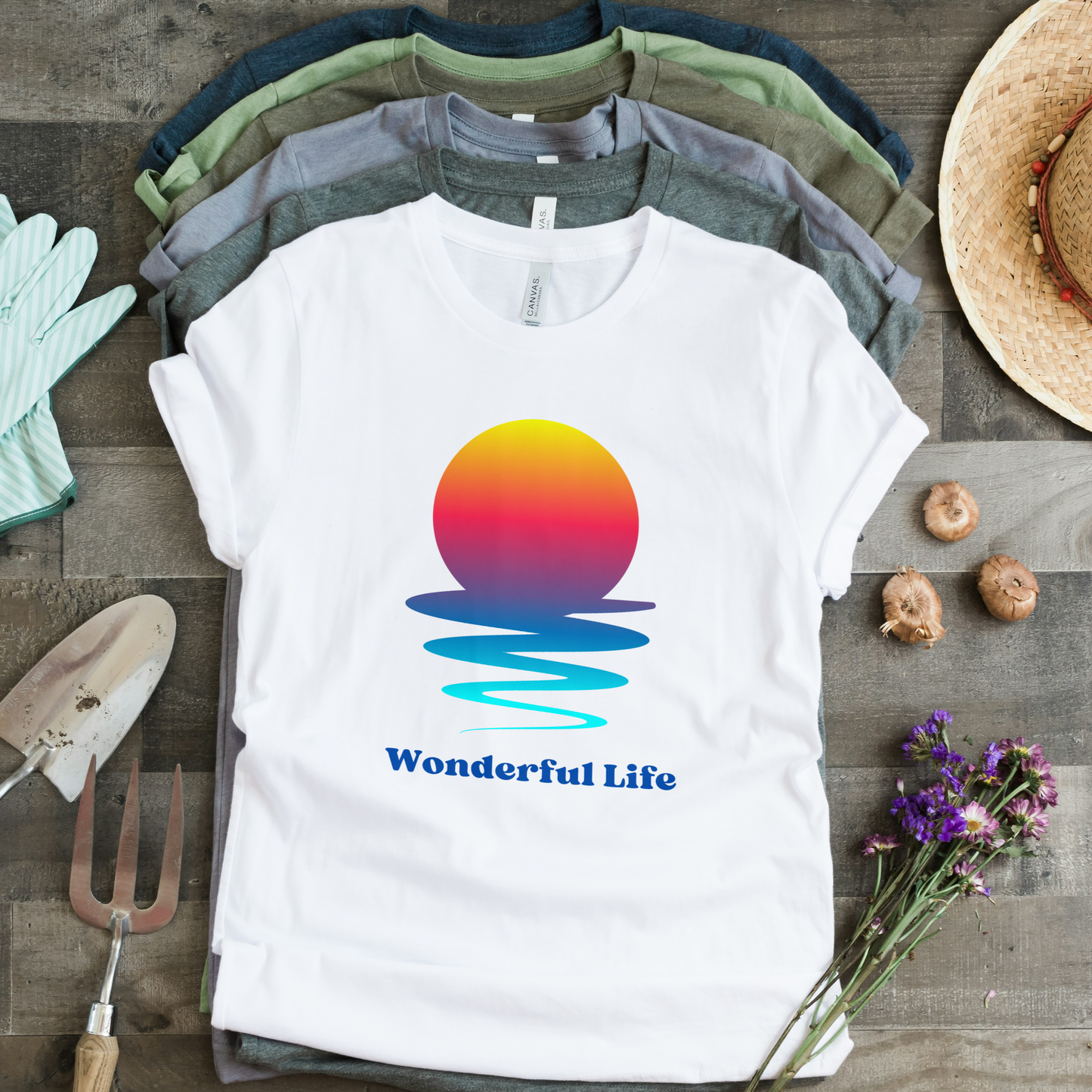 Wonderful Life Half Sleeves T-Shirt