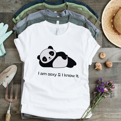 I Am Sexy & I Know It Half Sleeves T-Shirt