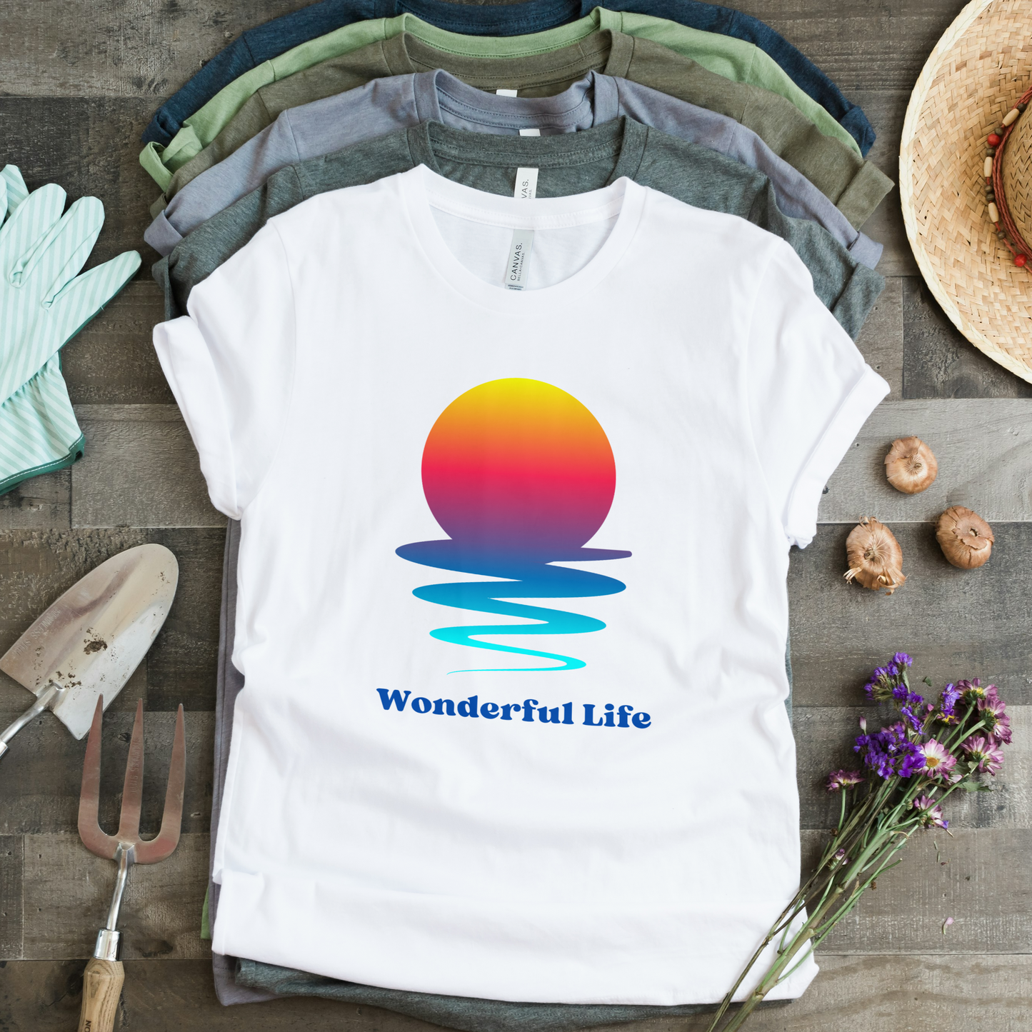 Wonderful Life Half Sleeves T-Shirt