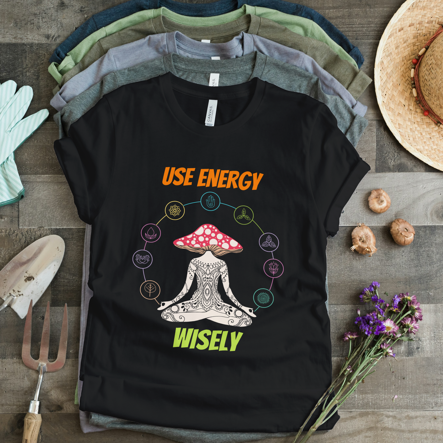 Use Energy Wisely Half Sleeves T-Shirt