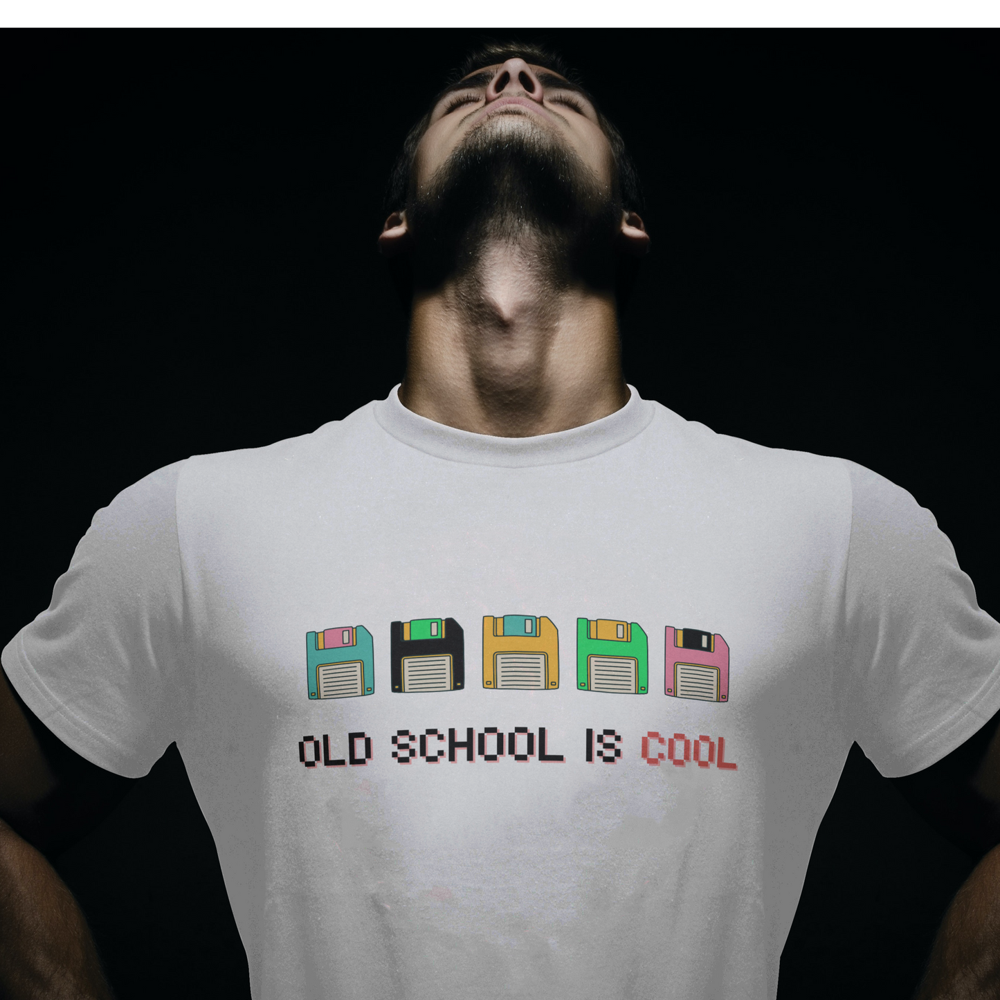 Old School is Cool Half Sleeves T-Shirt