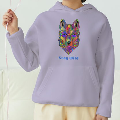 Stay Wild Front Printed Unisex Hoodie